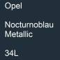 Preview: Opel, Nocturnoblau Metallic, 34L.